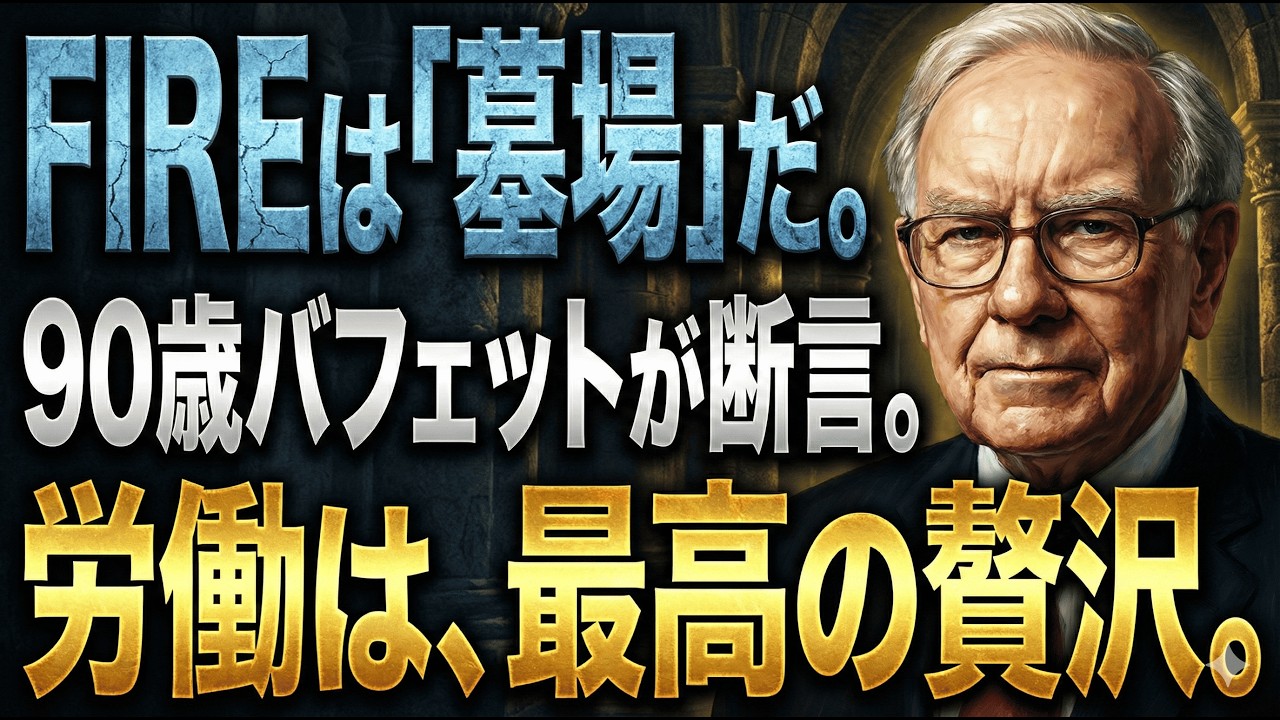 【賢者は辞めない】真の富裕層が恐れるのは「貧乏」ではない、「社会から不要とされること」。億万長者がFIREを否定する理由。早期リタイアで後悔する人が失う「本当の報酬」とは？ img