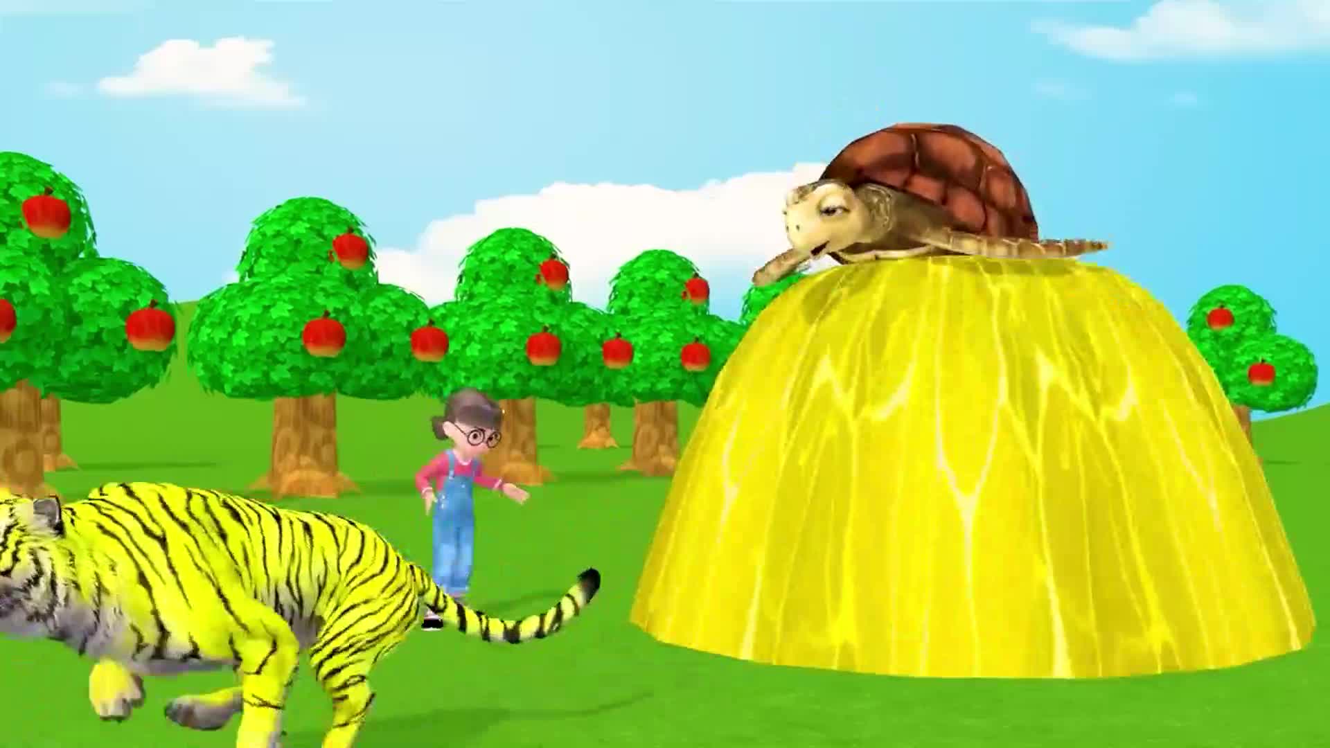 Paint the world with imagination! Join our artistic adventure where rainbows dance across the screen, teaching little artists how colors blend, mix, and create beautiful masterpieces that come to life.