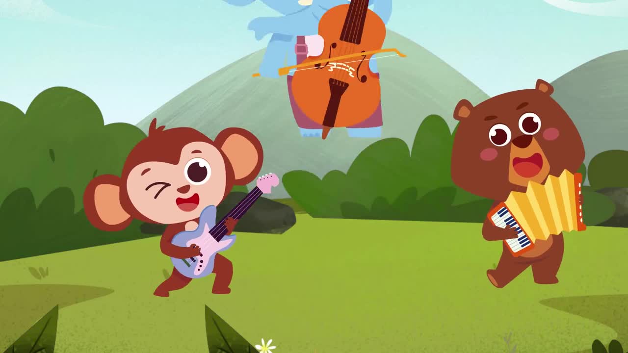 The classic kids' song comes to life in this fun, animated music video. Get ready to sing and dance along!