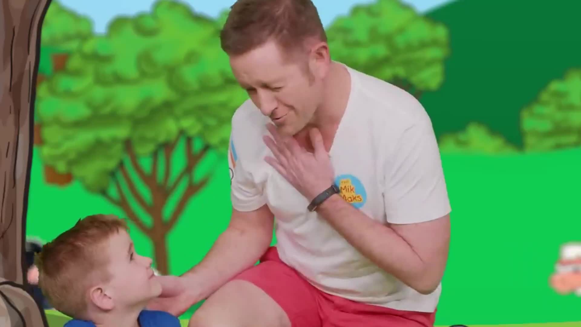 A father and son duo have a magical playtime adventure in this sweet cartoon. Discover how laughter can be the best medicine.