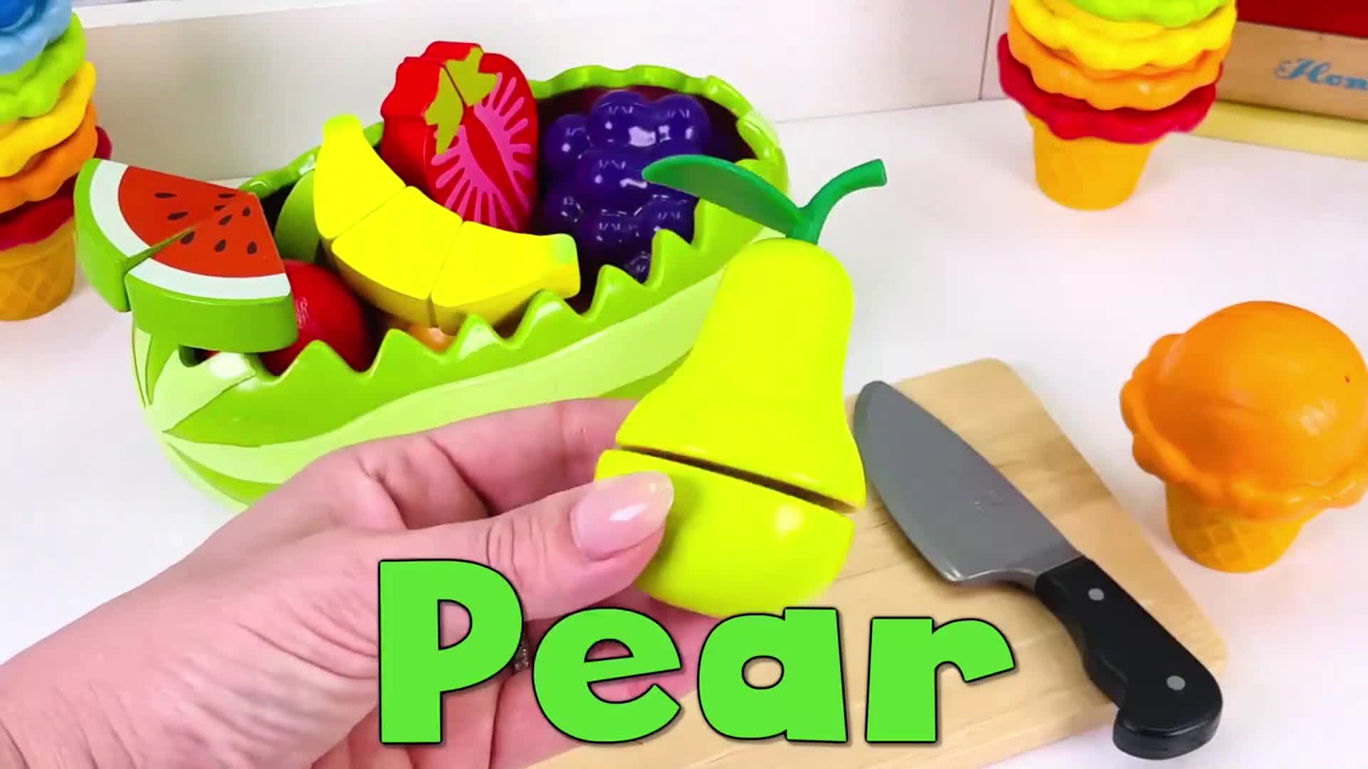A cartoon ice cream machine comes to life and makes the craziest, most colorful flavors ever! What will it create next?